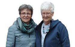 Gisela Kalverkamp und Gesine Groothues